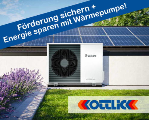 R. Kottlick GmbH - Förderung sichern + Energie sparen mit Wärmepumpe + PV